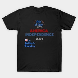 4th of july t shirt T-Shirt